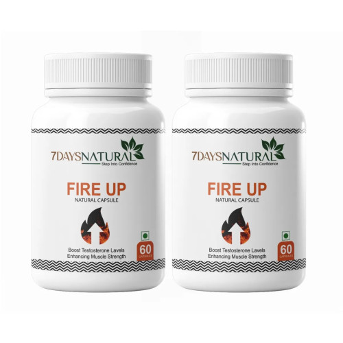 7Days Natural Fire  Capsulesule (60cap, Pack of 2)
