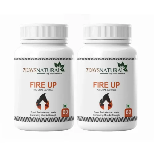 7Days Natural Fire  Capsulesule (60cap, Pack of 2)