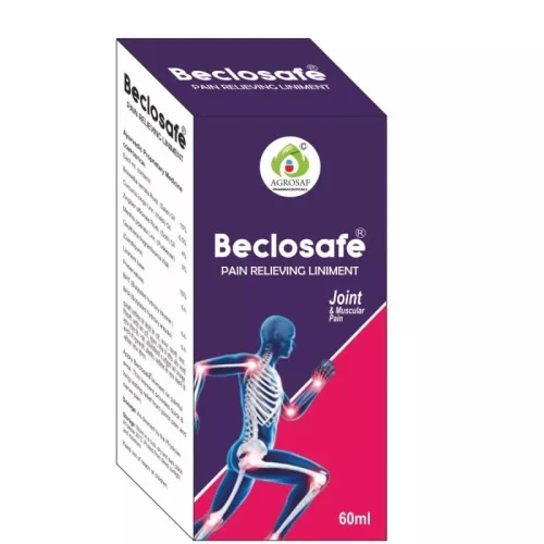 Agrosaf Pharmaceuticals Beclosafe Pain Relieving Liniment (60ml)