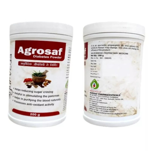 Agrosaf Pharmaceuticals Diabetes Powder (200g)