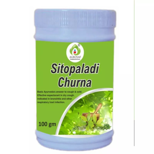 Agrosaf Pharmaceuticals Sitopaladi Churna (100g)