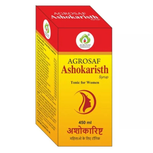 Agrosaf Pharmaceuticals Ashokarishta Syrup (450ml)