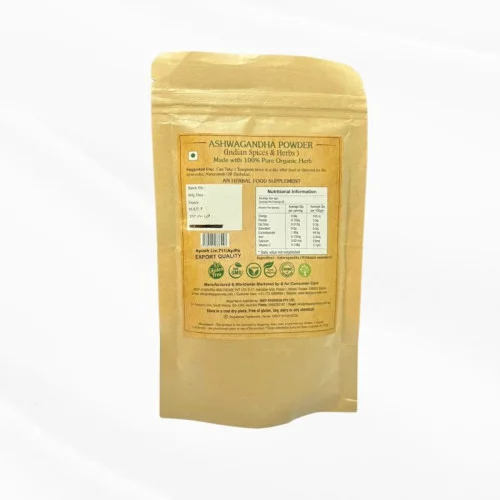 Deep Ayurveda Organic Ashwagandha Powder (Withania Somnifera) (100g)