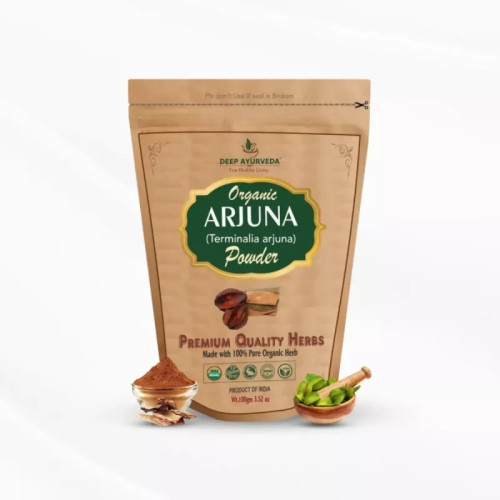 Deep Ayurveda Arjuna (Terminalia Arjuna) Powder (100g)