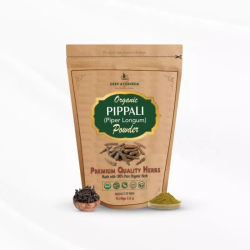 Deep Ayurveda Pipali (Pure Longum) Powder For Asthma (100g)