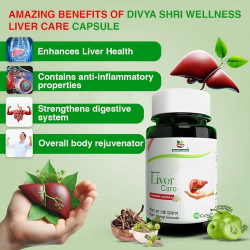 Divya Shri Liver Care  Capsules (60cap)