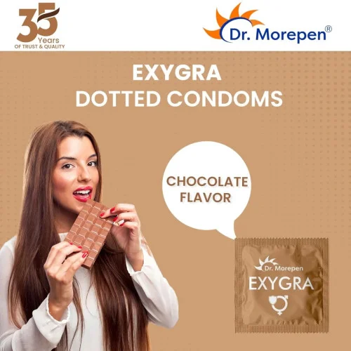 Dr Morepen Exygra Condoms And Exygra+ Spray Delay Spray (3Pcs Condom + Spray 20g) (1Pack)