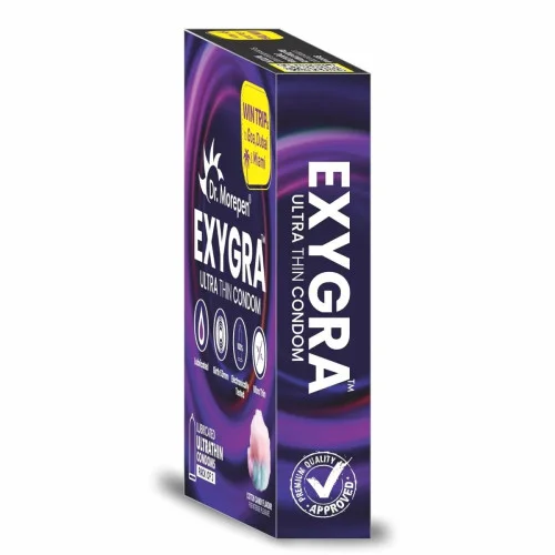 Dr Morepen Exygra Cotton Candy Ultrathin Condom (3pcs)