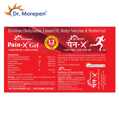 Dr Morepen Pain-X Gel (30g)