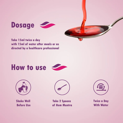 Mantra Ayurveda Hem Mantra Syrup Advanced (300ml)