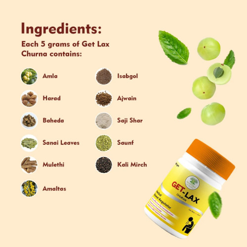 Mantra Ayurveda Get Lax Churna (100g)