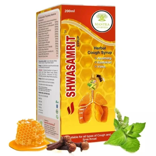 Mantra Ayurveda Shawasamrit Syrup (200ml)