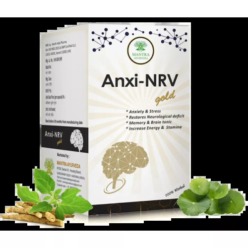 Mantra Ayurveda Anxi Nrv Gold  Capsulesule (30cap)