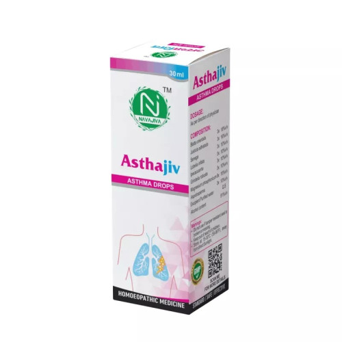 Navajiva Asthajiv Asthma Drops (30ml)