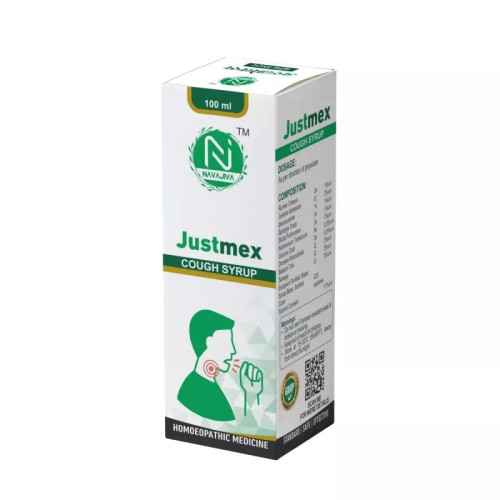 Navajiva Justmex Cough Syrup (100ml)