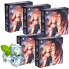 Raftaar Ox Coolmint Flavoured Dotted Long Last Condoms (3pcs, Pack of 5)