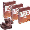 Raftaar Fast X Chocolate Flavoured 1500+ Extra Dots Condoms (3pcs, Pack of 3)