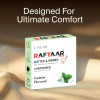 Raftaar Dotted & Ribbed Contoured Coolmint Flavoured Condoms (4pcs, Pack of 6)