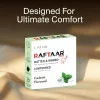 Raftaar Dotted & Ribbed Contoured Coolmint Flavoured Condoms (4pcs, Pack of 6)