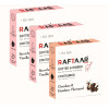 Raftaar Dotted & Ribbed Contoured Strawberry & Vanilla + Chocolate & Hazelnut Condoms (Strawberry 2 Box Each 4Pcs + Chocolate 1 Box 4Pcs) (1Pack)