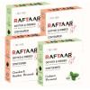 Raftaar Dotted & Ribbed Contoured Coolmint Flavoured + Chocolate & Hazelnut Condoms (Each 4Pcs) (1Pack, Pack of 2)