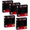 Raftaar Extra Time With Long Ride 1500+ Extra Dots Strawberry Flavoured Condoms (3pcs, Pack of 5)