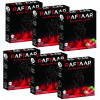 Raftaar Extra Time With Long Ride 1500+ Extra Dots Strawberry Flavoured Condoms (3pcs, Pack of 6)