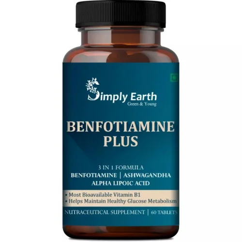 Simply Earth Benfotiamine Plus  Tablets (60 Tablets)