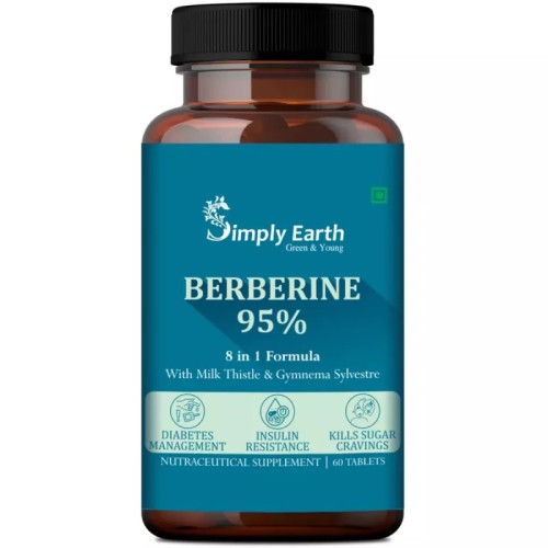 Simply Earth Berberine 95%  Tablets (60 Tablets)