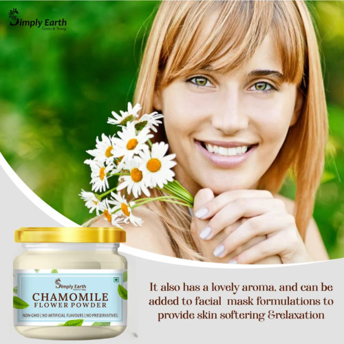 Simply Earth Chamomile Flower Powder (100g)
