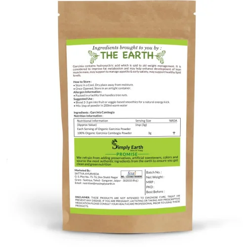 Simply Earth Garcinia Cambogia Powder (200g)