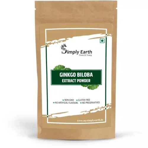 Simply Earth Ginkgo Biloba Extract Powder (100g)