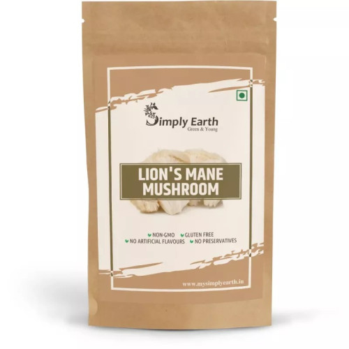 Simply Earth Lion'S Mane Mushroom Powder (60g)