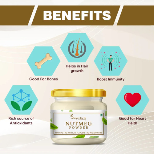 Simply Earth Nutmeg Powder (100g)
