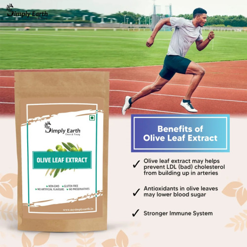 Simply Earth Olive Leaf Extract Powder (100g)