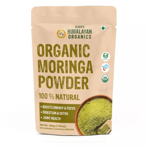 Vlado's Himalayan Organics Organic Moringa Powder (200g)