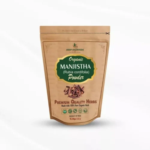 Deep Ayurveda Manjistha (Rubia Cordifolia) Powder (100g)