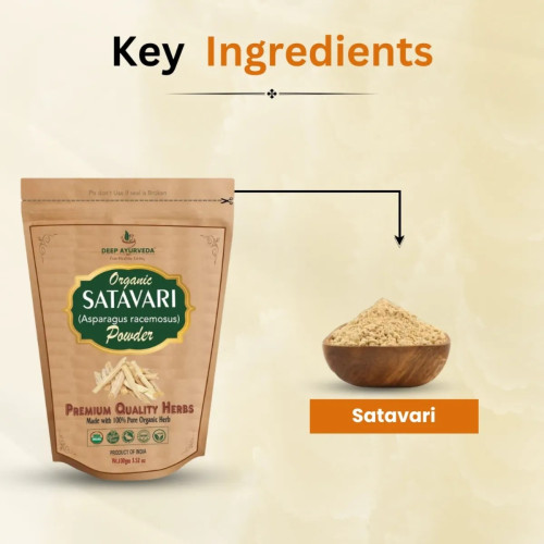 Deep Ayurveda Satavari (Asparagus Recemosus) Powder (100g)