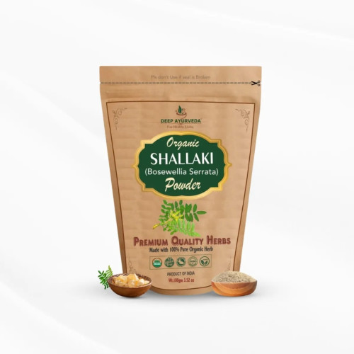 Deep Ayurveda Shallaki (Bosewellia Serrata) Powder (100g, Pack of 2)