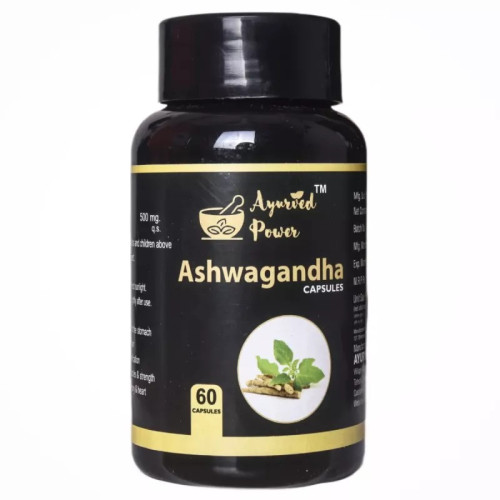 Ayurved Power Ashwagandha  Capsulesule (60cap)