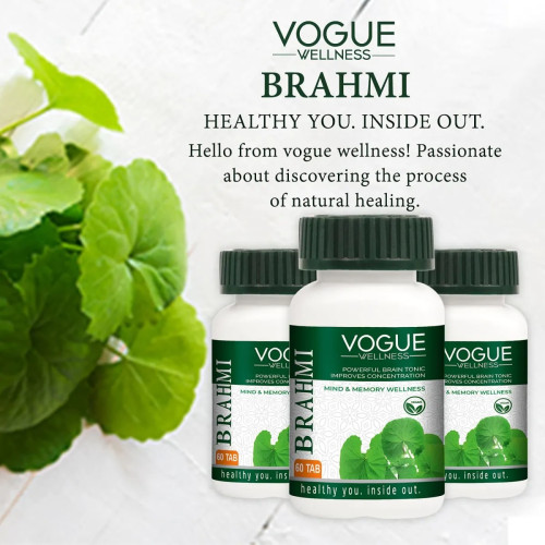 Vogue Wellness Brahmi  Tablets (60 Tablets)