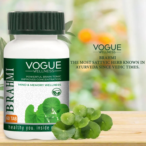 Vogue Wellness Brahmi  Tablets (60 Tablets)