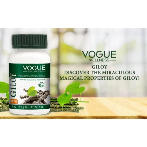 Vogue Wellness Giloy  Tablets (60 Tablets)