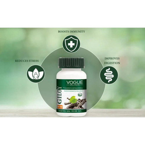 Vogue Wellness Giloy  Tablets (60 Tablets)