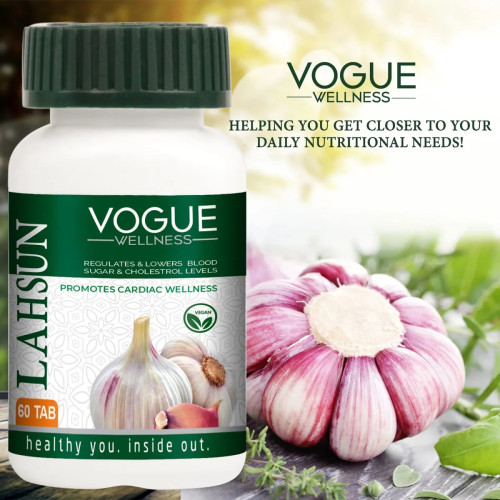 Vogue Wellness Lahsun  Tablets (60 Tablets)