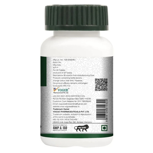 Vogue Wellness Shilajit  Tablets (60 Tablets)