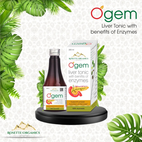 Rosette Organics O-Gem-Ds Syrup (200ml)