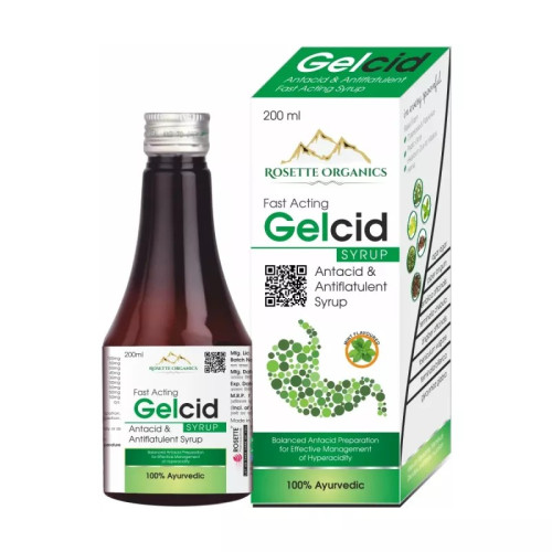 Rosette Organics Gelcid Syrup (200ml)
