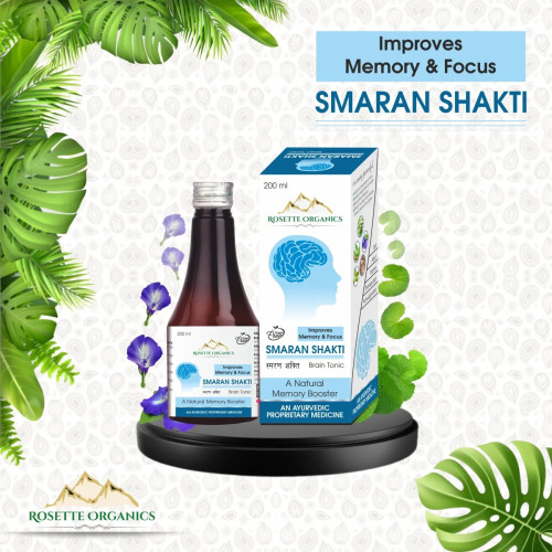 Rosette Organics Smaran Shakti Syrup (200ml)
