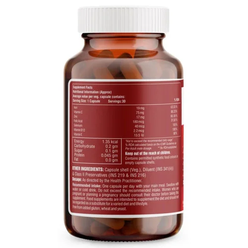 HealthBest Haemobest Iron  Capsules (30cap)